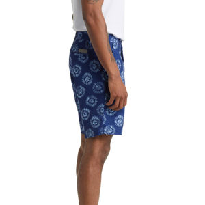 High Street Style Hombres Wanderer Print Chino Shorts Nueva llegada Azul Alta calidad Verano Cargo Shorts con cinturón Cintura - Product Image 4