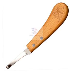 Cuchillo de pezuña de calidad duradera, cuchillo de pezuña veterinario con hoja de acero inoxidable afilada - Product Image 2