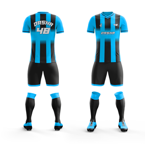 Tenue de football personnalisée de haute qualité, maillot de football pour hommes sur mesure, uniforme respirant de haute qualité - Product Image 4