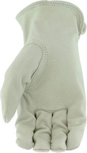 Gants de travail en cuir de vachette résistant et durable, respirants, écologiques, simples, pour un usage quotidien, conduite de camion, sécurité en entrepôt - Product Image 5