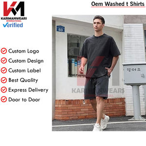 Camisetas de algodón para hombre, Camisetas básicas sólidas informales de manga corta Unisex de gran tamaño, ropa de calle, camisetas para hombre - Product Image 6