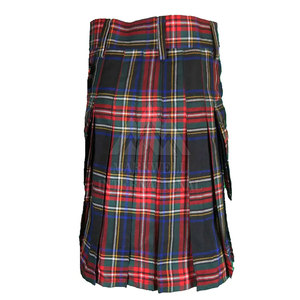 Kilt de hombre de calidad superior último estilo de Venta caliente material duradero ligero con logotipo personalizado - Product Image 5