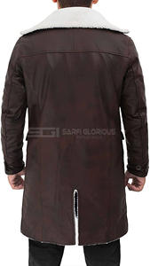 Custom Men's Genuine Leather Jacket Wholesale Casual Style for Autumn Season OEM Service Available - Product Image 2