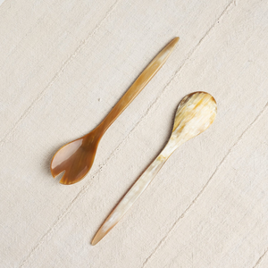 ช้อนตักควายควายควายช้อนเสิร์ฟพร้อมอุปกรณ์ในครัวใหม่ช้อนทรงแตรสำหรับขาย - Product Image 1