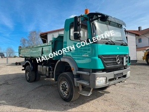 Camion benne d'occasion Mercedes-Benz Axor 1829 4x4 de 2007, poids lourd, pour travaux de construction et transport - Product Image 3