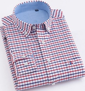 เสื้อเชิ้ตผ้าสักหลาดแขนยาวผ้าฝ้าย100% มีซิปกระดุมปิดกระเป๋าหน้าอกตามสั่ง - Product Image 4