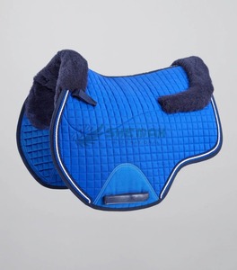 Selle anglaise matelassée respirante de qualité supérieure, conçue pour un confort accru durable, un soutien stable et un tapis de selle efficace - Product Image 1