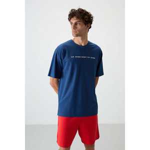 Camiseta Estampada de Corte Holgado para Hombre Parliament, 100% Algodón Jersey, Textura Gruesa-88371 - Product Image 3