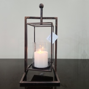 Portavelas de interior superfino Premium hecho a mano, portavelas de Metal de hierro alto, diseño deslumbrante para decoración del hogar, Navidad - Product Image 3