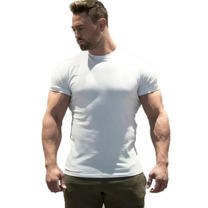 Training And Customized T Shirt <b>Running</b> Fitness Men Clothing <b>Singlets</b> Plus Big Size T Shirt Cotton Mesh Short Sleeve T Shirt - Product Image 6