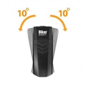 Innovadora luz LED para bicicleta de 210LM de haz ancho, 4 modos, montaje sin herramientas, resistente al agua, visibilidad de seguridad para ciclismo, AA IP68 para acampar - Product Image 2