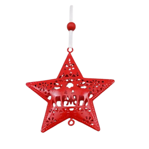 Árbol de decoración colgante de metal con diseño de acabado pintado con decoración de metal para el hogar Decoración de árbol de Navidad para diseño colgante - Product Image 5