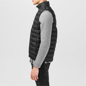 Gilet matelassé de haute qualité, vente en gros, chaud, coupe-vent, sans manches, doudounes, gilet matelassé pour homme de haute qualité - Product Image 2