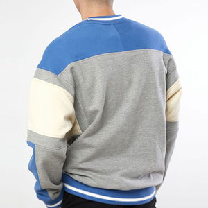 Sweat-shirt personnalisé pour hommes Tissu lourd en coton de haute qualité GSM Broderie de logo personnalisé Production OEM de marque privée - Product Image 2