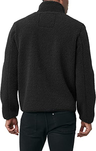 Recién llegado, chaqueta de concha suave de invierno grueso de forro polar para hombre, diseño superior personalizado, OEM, ODM, precio bajo de fábrica con cuello levantado - Product Image 3