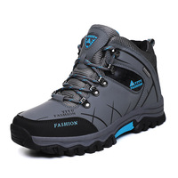 Chaussures de randonnée pour hommes en cuir PU imperméable de haute qualité pour le sport de plein air, spéciales pour la randonnée dans le désert, chaussures de course, bottes de randonnée
