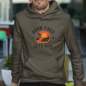 Sweat à capuche en molleton vert olive uni pour homme, 100% coton, 300 GSM, peigné, bio-lavé, pré-rétréci, unisexe, taille Derby, décontracté, hiver - Product Image 3