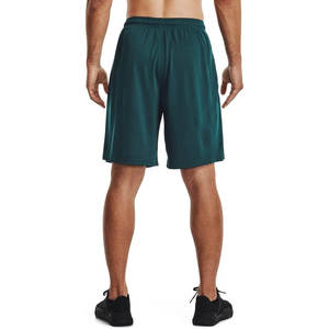 Pantalones cortos de gimnasio para hombre con cintura cómoda con cordón, métodos de impresión digital personalizados, diseño de patrón sólido - Product Image 3