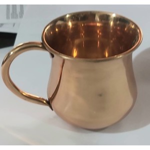Jarra de mula de Moscú de cobre puro martillado Capacidad de 14 onzas - Product Image 3