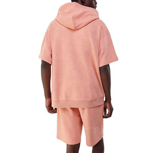 Ensemble de survêtement unisexe respirant et coupe-vent pour homme, haute qualité, décontracté, streetwear, grande taille, manches courtes pour l'hiver - Product Image 2