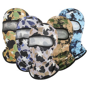 Pasamontañas Personalizado Naja Negro de Una Sola Abertura, Transpirable, de Color Sólido, para Ciclismo, Forro de Casco para Hombre, Máscara de Esquí - Product Image 2