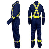 Mono ignífugo transpirable para ropa de seguridad de petróleo y gas Pantalones de trabajo/general