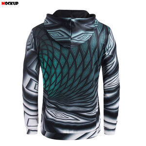 Sudadera con capucha de moda para hombre con diseño personalizado al por mayor, ropa de invierno con sublimación a precio bajo - Product Image 2