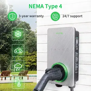 AUTEL 10kW Wall Charger Type 1 Electric Car Charging Station 12kW EV WALLBOX Charger Ocpp Charging Station