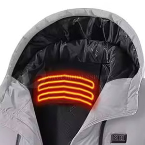 Best Quality Slim Self-<b>Heating</b> Men's <b>Jacket</b> Quick Dry Breathable Stand Collar High Street Style Customized Color Logo Pakistan - Product Image 6