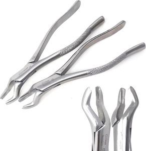 Fórceps de Extracción Dental MEDIVA ESSENCE OEM de Alta Calidad, Fabricados en Acero de Clase I con Certificación CE, Agarre Ergonómico, Logotipo Personalizado de Fábrica - Product Image 1