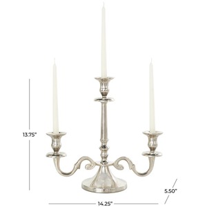 Top Tendance Grand Candélabre En Métal Conception Complexe De Luxe Décor À La Maison pour Les Mariages Utilisation Intérieure Bougeoirs Bougeoirs Pots - Product Image 3