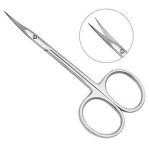 Tijeras para cutículas de pedicura y manicura precisa profesional, cuidado de la belleza, cuchillas curvas afiladas de acero inoxidable, cuidado de uñas duradero - Product Image 3