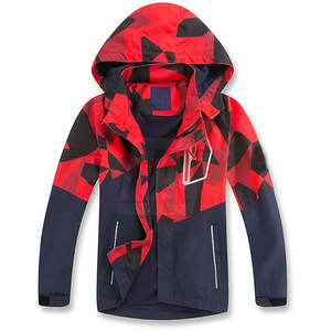 Chaqueta Cortavientos para Niños, Diseño Resistente al Agua, Chaqueta Cortavientos para Niños para Actividades al Aire Libre y Viajes - Product Image 2