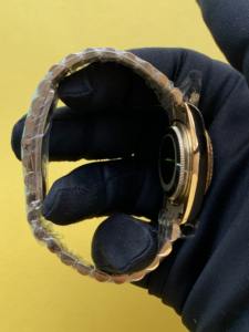 Top Tendance 36mm Deux Tons En Acier Inoxydable Mécanique Automatique Analogique Montre-Bracelet Pour Les Femmes De Mode Suisse Montre Grossiste - Product Image 5