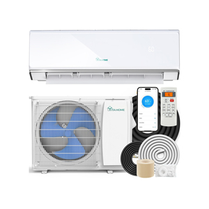 18.000 BTU sin conductos Mini Split Refrigeración y calefacción con modo silencioso - Product Image 6