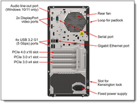 Pemasok Cina Buatan Tiongkok Harga Terbaik Server L Enovo ThinkSystem ST50 V2 Di Server Menara Tel Xeon