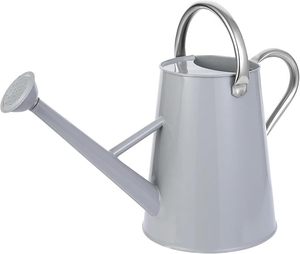 Regaderas de Metal Rústicas 'Rega tu Mundo', Hermosos Accesorios de Jardín del Arte del Riego de Macetas y Jardineras - Product Image 1