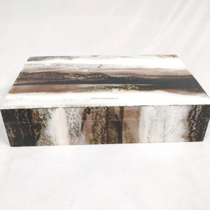 Caja de Joyería de Madera Ecológica Personalizada, Embalaje de Regalo Artesanal para Accesorios de Mujer, de la India, Decoración del Hogar a Bajo Precio - Product Image 1