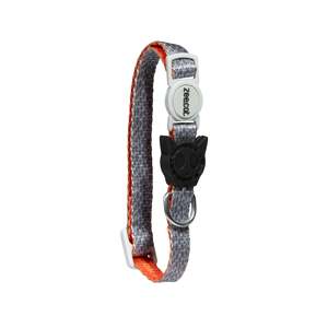 Reebok Luxury <b>Dog</b> Collar Classic Western Style Suede Cat Print Breakaway Feature Personalized with <b>Lights</b> and Leash - Product Image 2