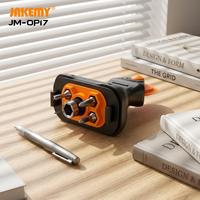 JAKEMY JM-OP17 Tournevis multifonctionnel 9-en-1 en acier CR-V, kit de réparation pour téléphones iPhone Samsung