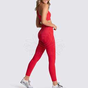 Alta fabricación Mujeres Gimnasio Venta directa de la fábrica Mujeres Yoga Set Activewear Seamless Mujeres Yoga Set - Product Image 5