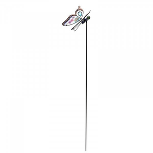 Estaca de Jardín de Metal con Forma de Libélula, Estilo Vintage, Resistente a la Intemperie, Decoración Rústica para Jardín - Product Image 2