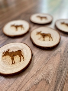 Juego de posavasos de resina y piedra de hoja de oro de lujo, almohadillas de bebida de alto brillo hechas a mano para mesa elegante y decoración del hogar - Product Image 4