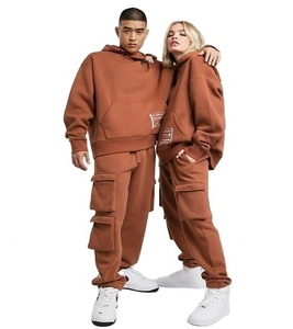 Sweats à capuche 100% coton colorés unisexe de haute qualité avec logo personnalisé sweats à capuche épais et surdimensionnés - Product Image 1