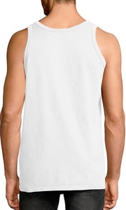 Camiseta sin mangas de algodón para hombre 100% algodón lavado a máquina alta calidad precio barato camiseta sin mangas importada de Bangladesh - Product Image 4