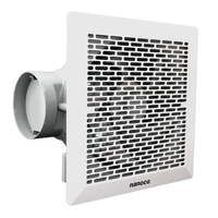 NANOCO 21W Ventilateur de plafond Modèle NCV2020 570 M3/h Volume d'air certifié CE Ventilateur d'extraction pour usage domestique