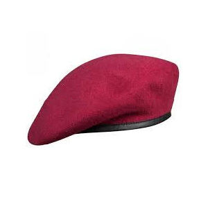 2025 diseño ajustable 100% lana logotipo personalizado bordado granate sombreros al aire libre boina sombreros - Product Image 6