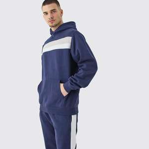 Ensemble de survêtements de sport de jogging pour hommes, imprimé personnalisé de haute qualité OEM, vêtements d'hiver en provenance du Pakistan - Product Image 3