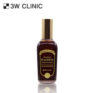 3W Clinic Premium Placenta Intensive <b>Serum</b> 145ml Pore Shrinking Anti-Wrinkle <b>Face</b> Nose Eyes Oily Niacinamide 10ml Home Use - Product Image 1