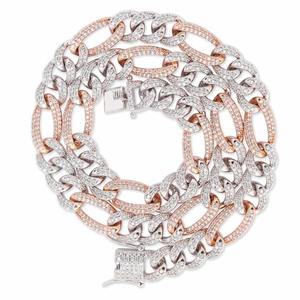 สร้อยคอโซ่แบบคิวบา18K สุดหรูสำหรับผู้ชายเพชรโมอิสขนาด10มม. พร้อมน้ำแข็งไหลทันสมัยสไตล์ฮิปฮอปคลาสสิกสำหรับให้เป็นของขวัญ - Product Image 2